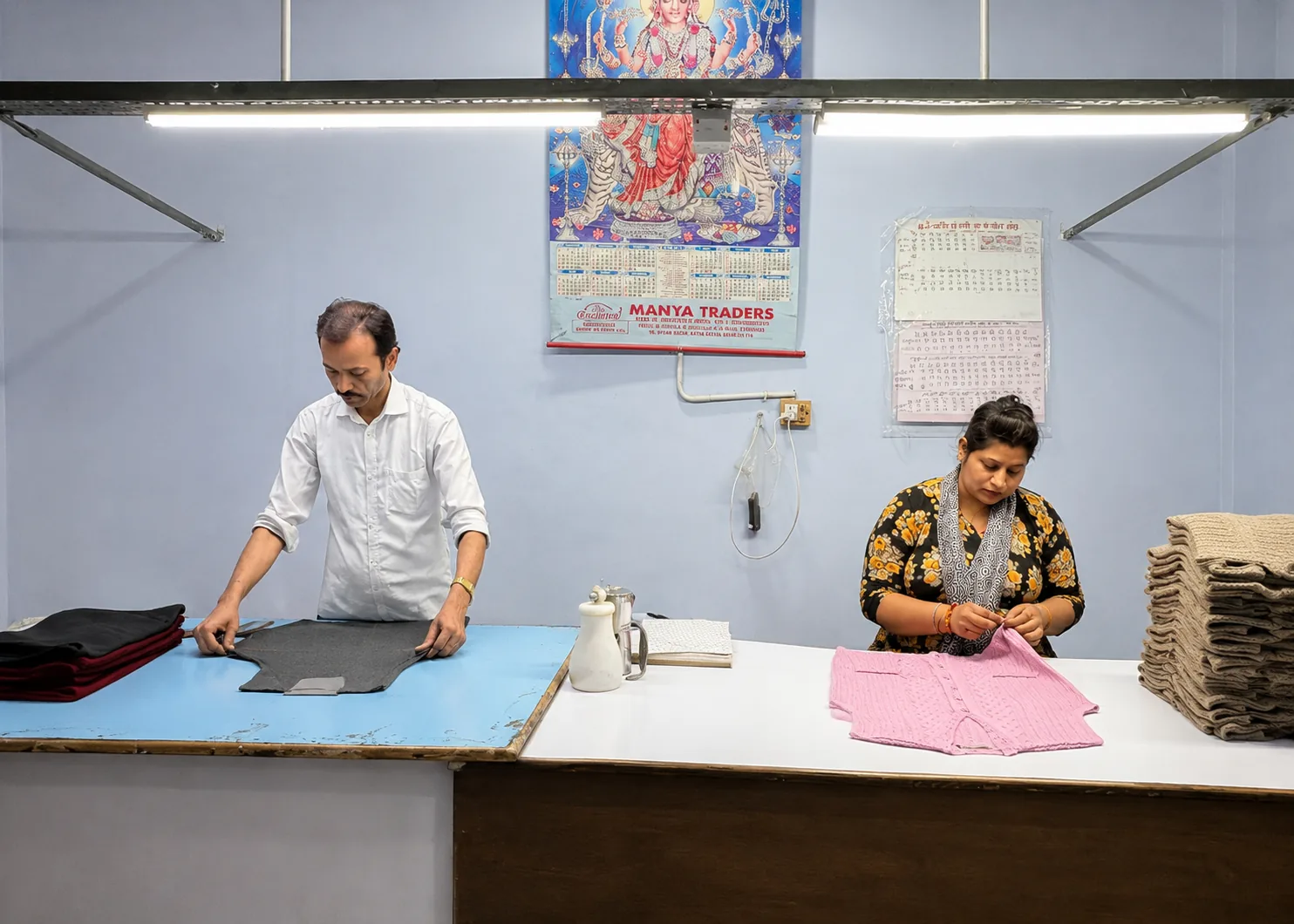 Finishing and quality control inspection