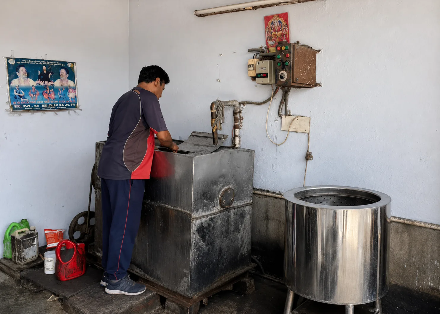 Washing garments after assembly